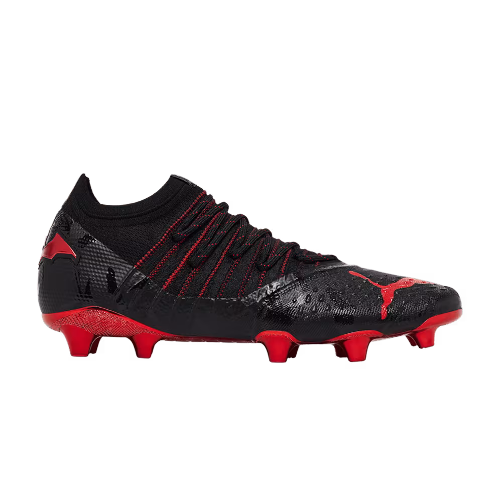 Batman x Puma Future 1.3 FG AG Black High Risk Red