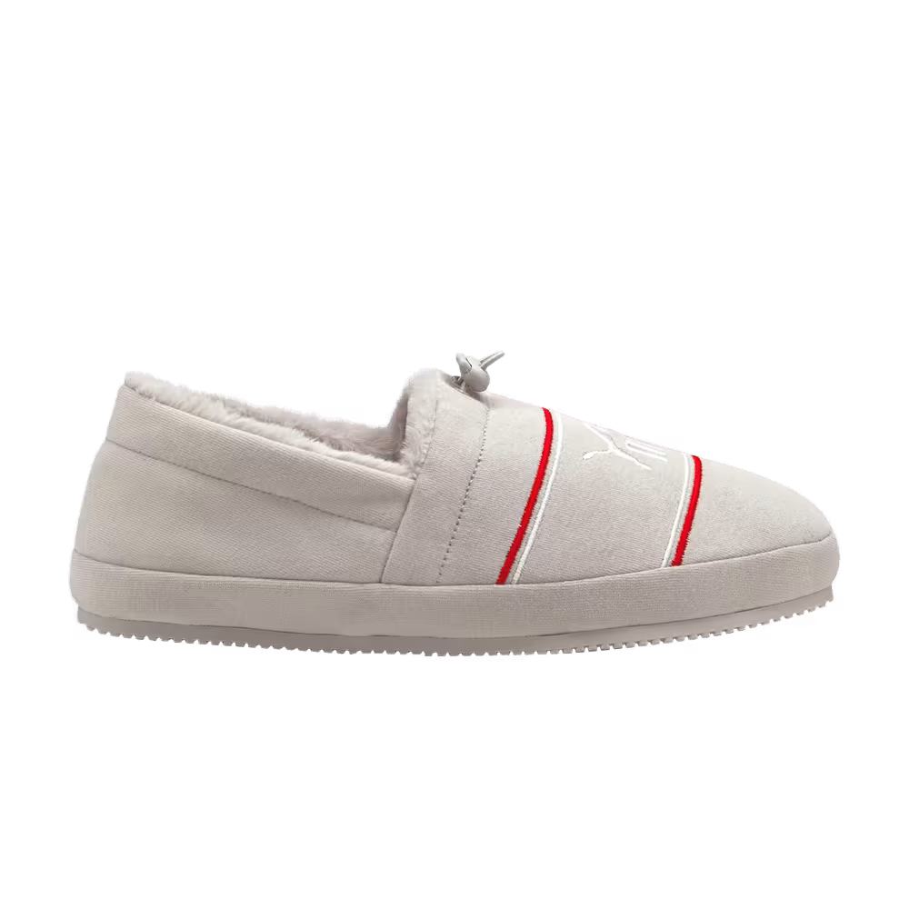 Puma Tuff Mocc Jersey Slipper Nimbus Cloud High Risk Red