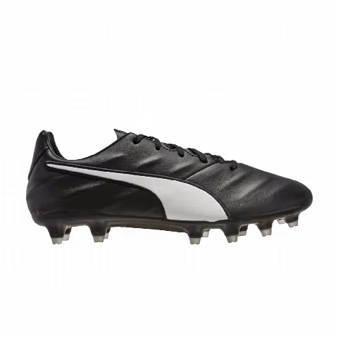 Puma Vegan King Pro 21 SL FG 'Black White'