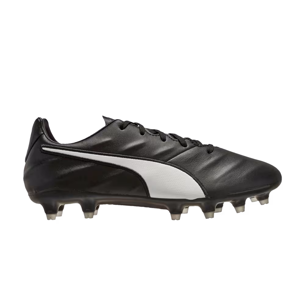 Puma Vegan King Pro 21 SL FG Black White