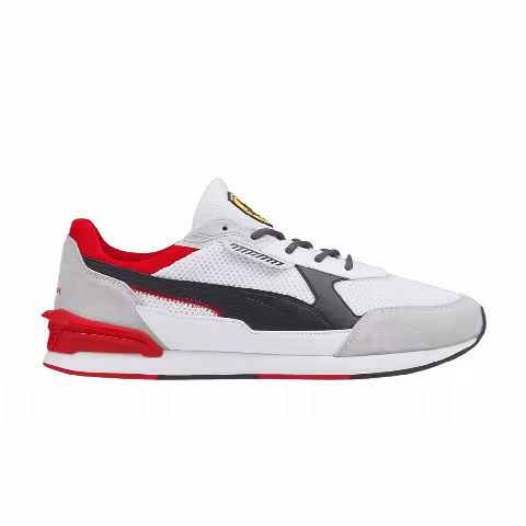 Scuderia Ferrari x Puma Low Racer 'White Black Rosso Corsa'