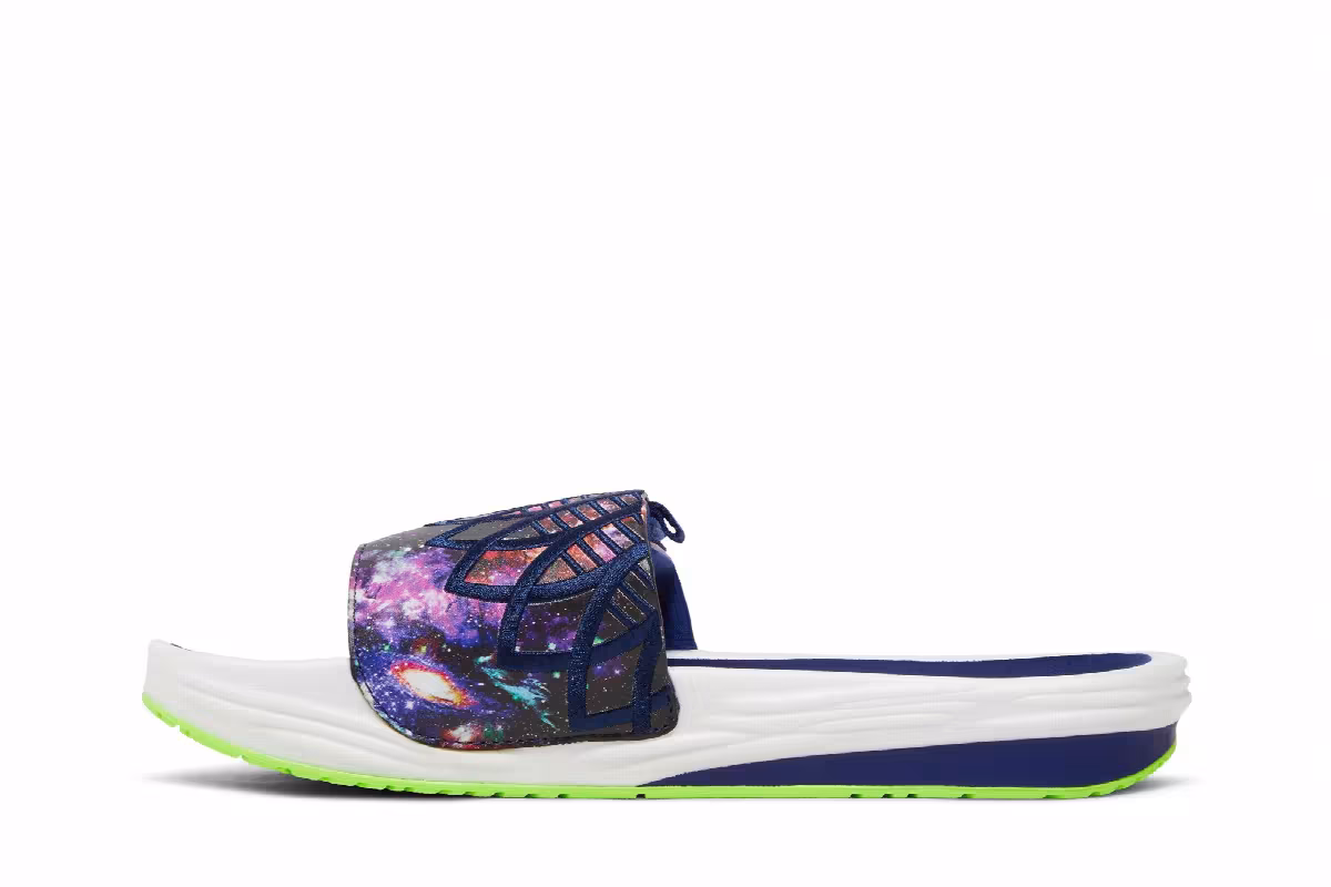 LaMelo Ball x Puma Nitrocat V Sandals Galaxy, view 4