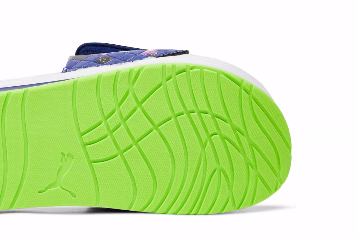 LaMelo Ball x Puma Nitrocat V Sandals Galaxy, view 6