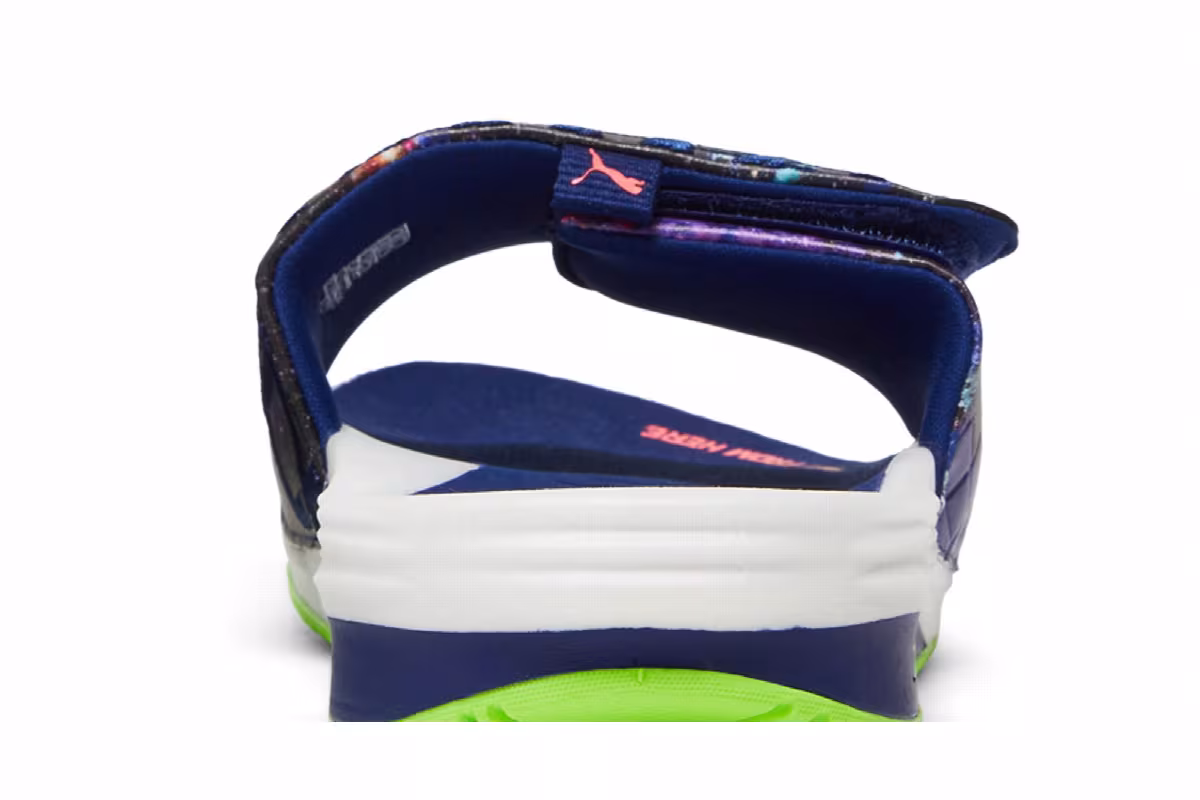 LaMelo Ball x Puma Nitrocat V Sandals Galaxy, view 8