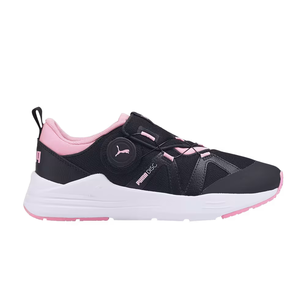 Puma Wired Run Disc Jr Black Prism Pink