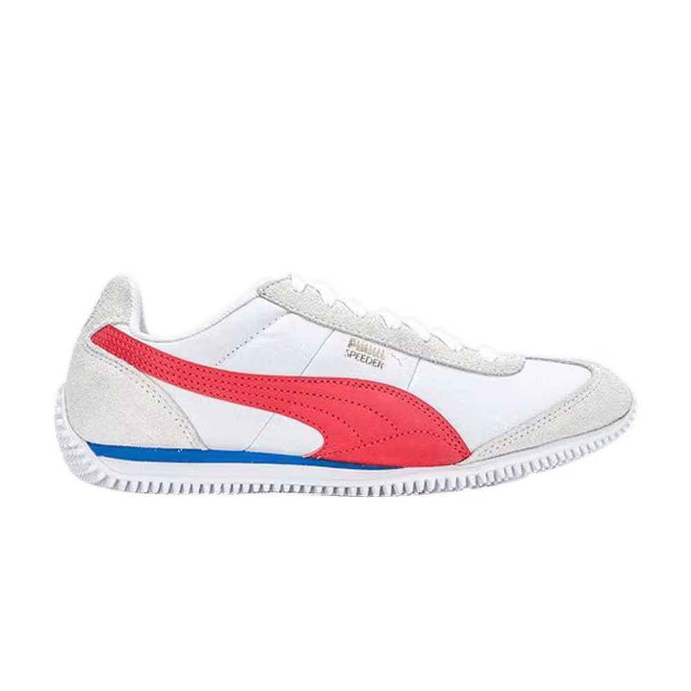 Puma Speeder SD White High Risk Red