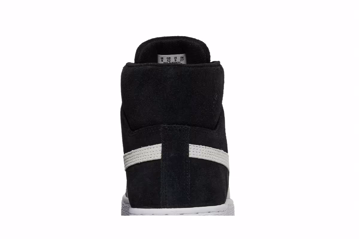 Puma Suede Mid 21 Black, view 8