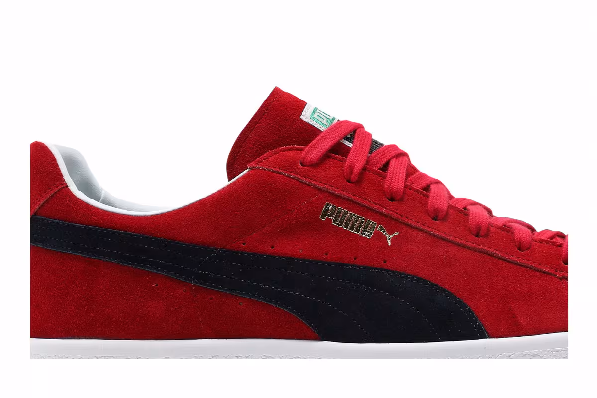 Puma Suede Vintage Made In Japan High Risk Red Navy, view 3