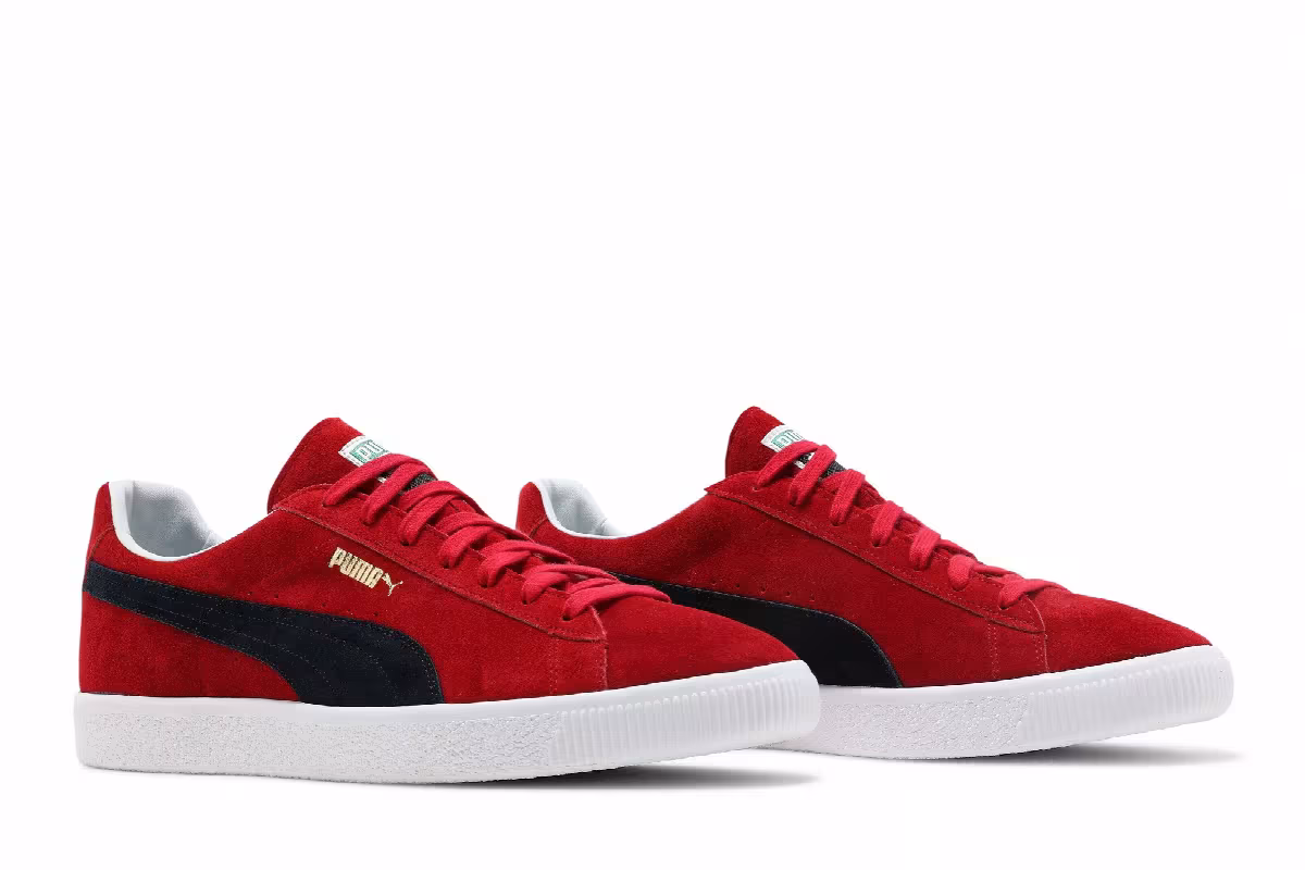 Puma Suede Vintage Made In Japan High Risk Red Navy, view 9