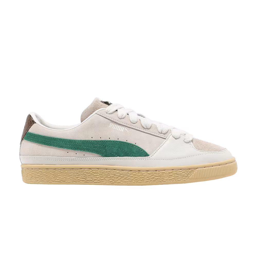 Rhuigi x Puma Suede White Juniper