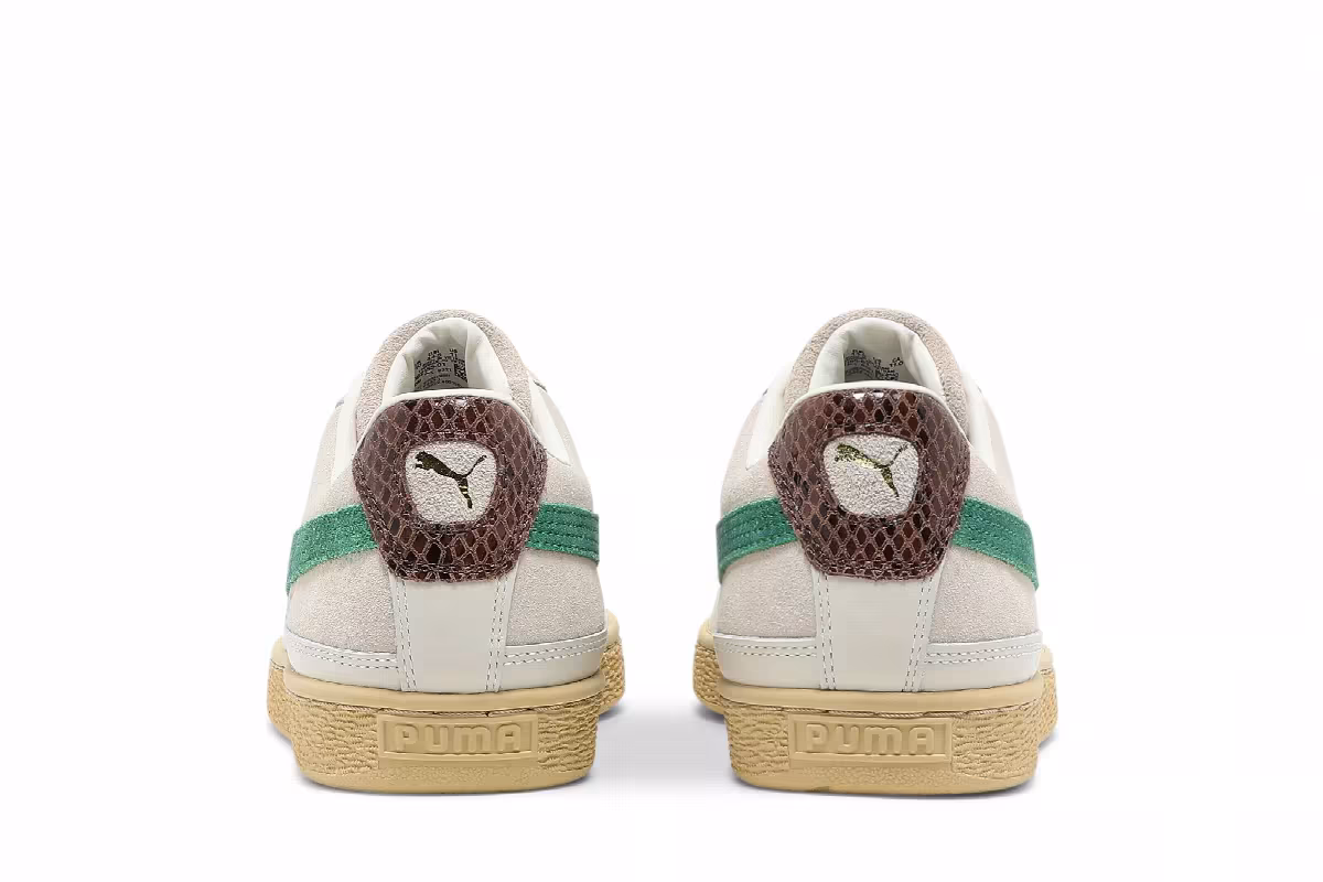 Rhuigi x Puma Suede White Juniper, view 7