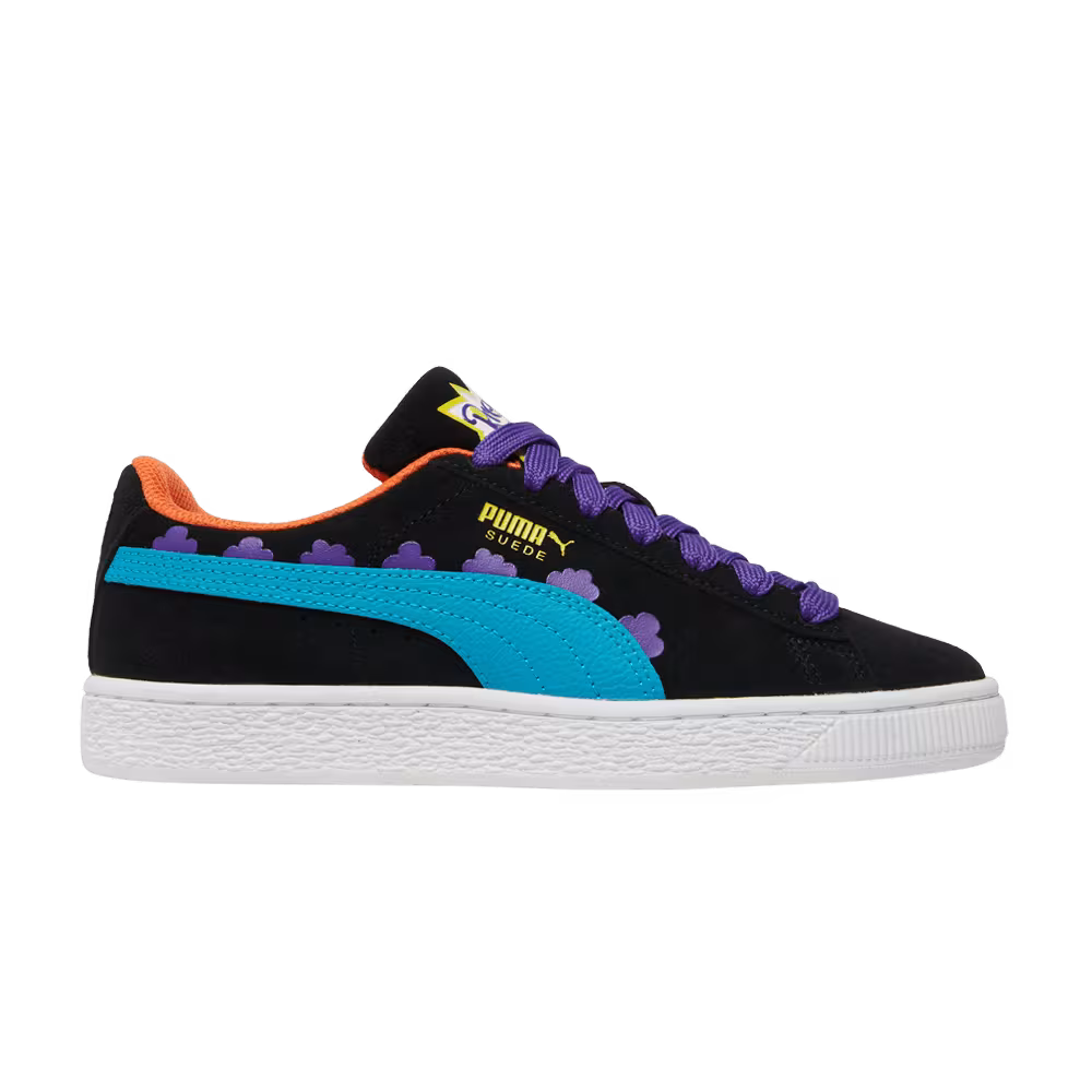 Rugrats x Puma Suede Jr Black Caribbean Sea