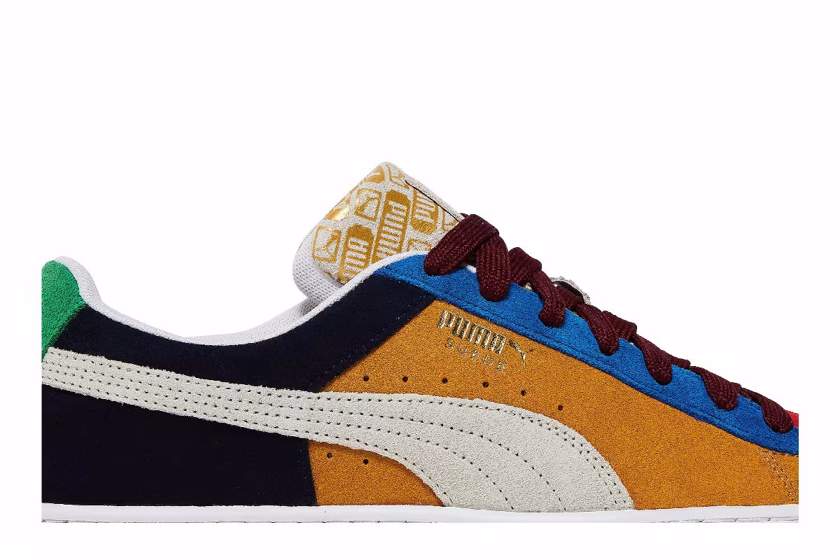 Puma Suede Classix High Risk Red Multi, view 3