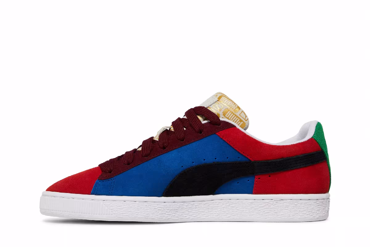 Puma Suede Classix High Risk Red Multi, view 4