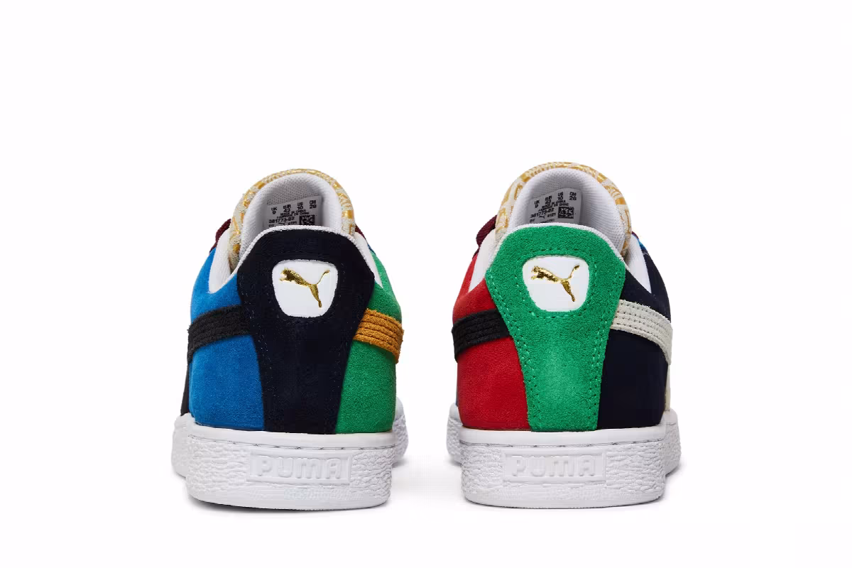 Puma Suede Classix High Risk Red Multi, view 7