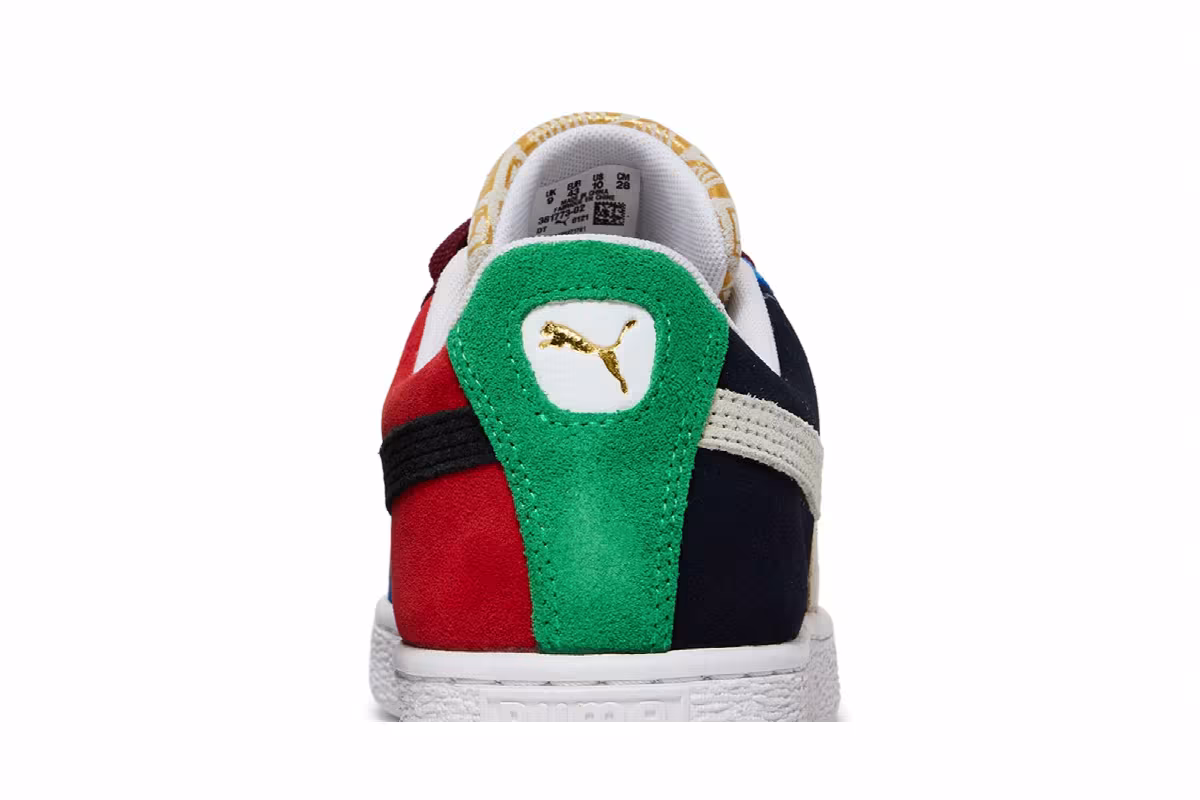 Puma Suede Classix High Risk Red Multi, view 8