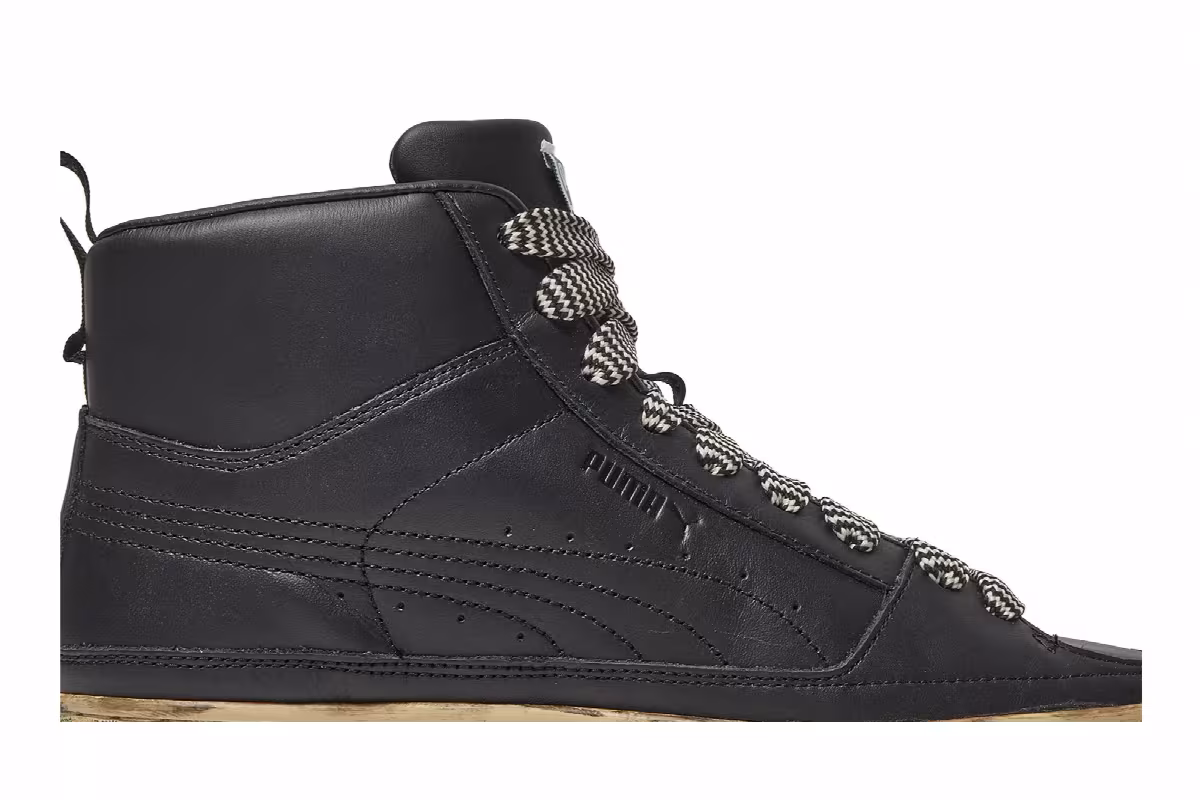 Puma Rhuigi x Suede Mid Distressed Black, view 3