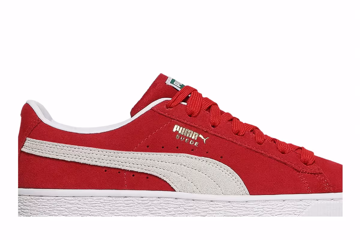 Puma Suede Classic 21 Jr High Risk Red, view 3