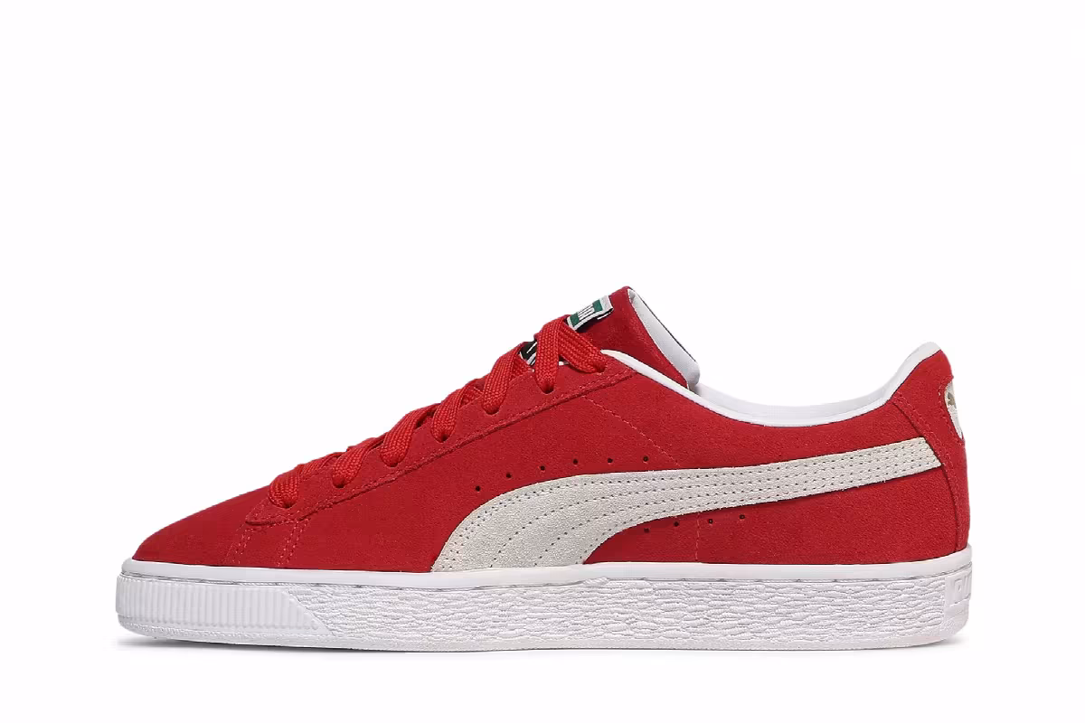 Puma Suede Classic 21 Jr High Risk Red, view 4