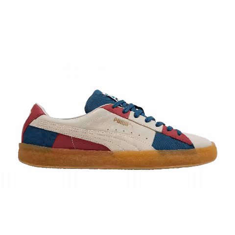 Puma Suede 'Crepe Patch - Peyote Blue Red'