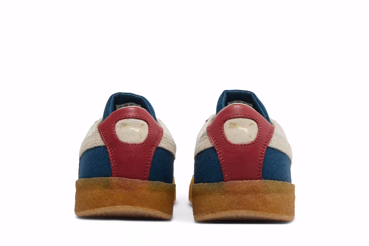 Puma Suede Crepe Patch - Peyote Blue Red, view 7