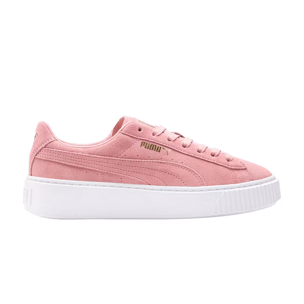 Puma Women's Suede Platform Bridal Rose