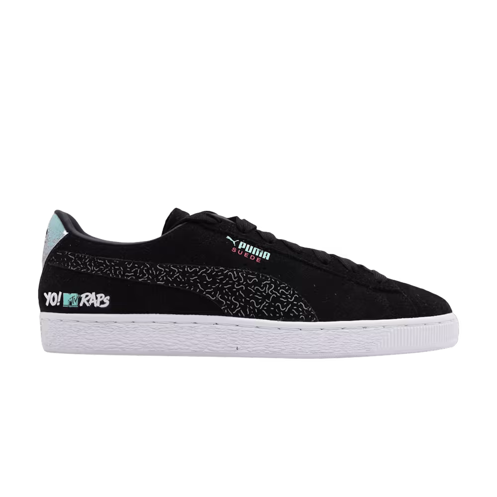 Yo! MTV Raps x Puma Suede Classic 21 Black Quarry