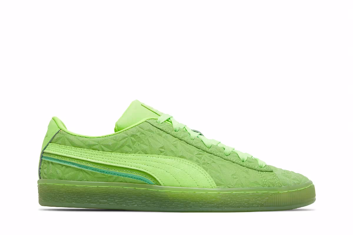 Puma Suede Triplex Mono Quake - Green Glare, view 2