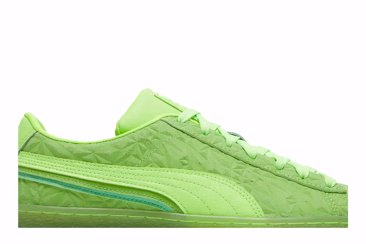 Puma Suede Triplex Mono Quake - Green Glare, view 3