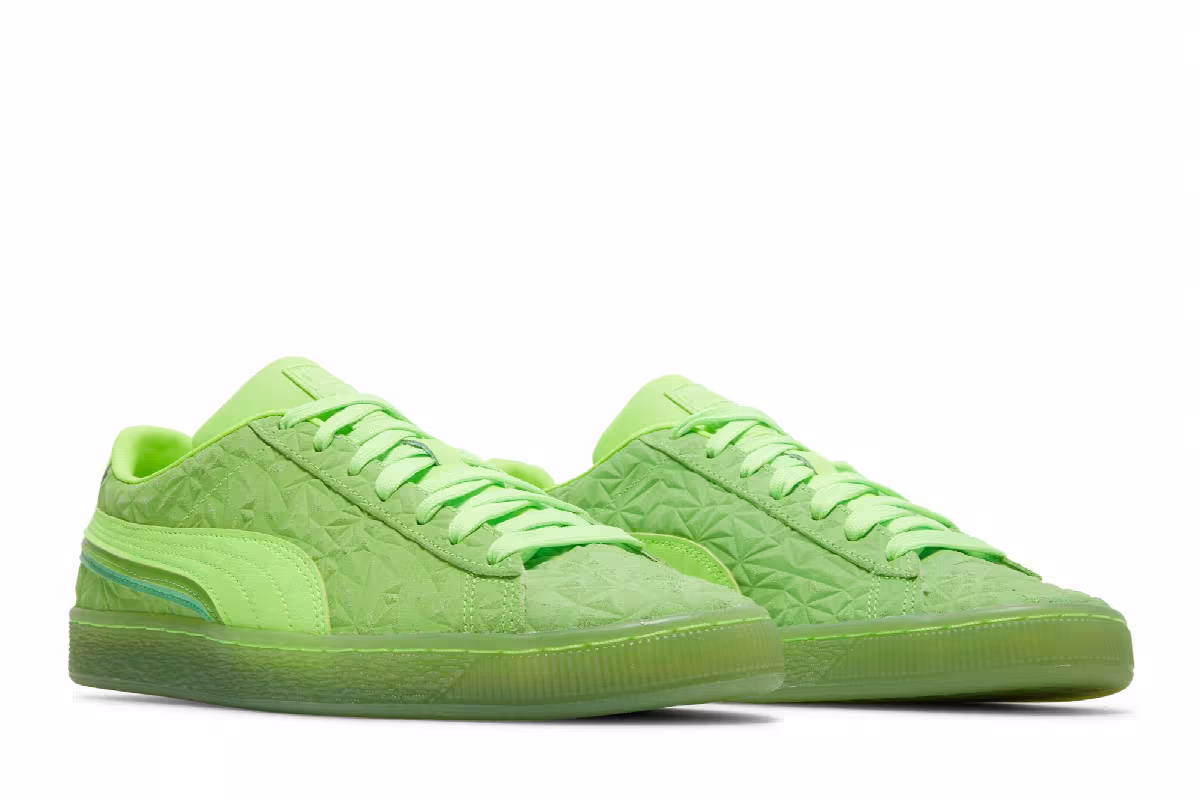 Puma Suede Triplex Mono Quake - Green Glare, view 9