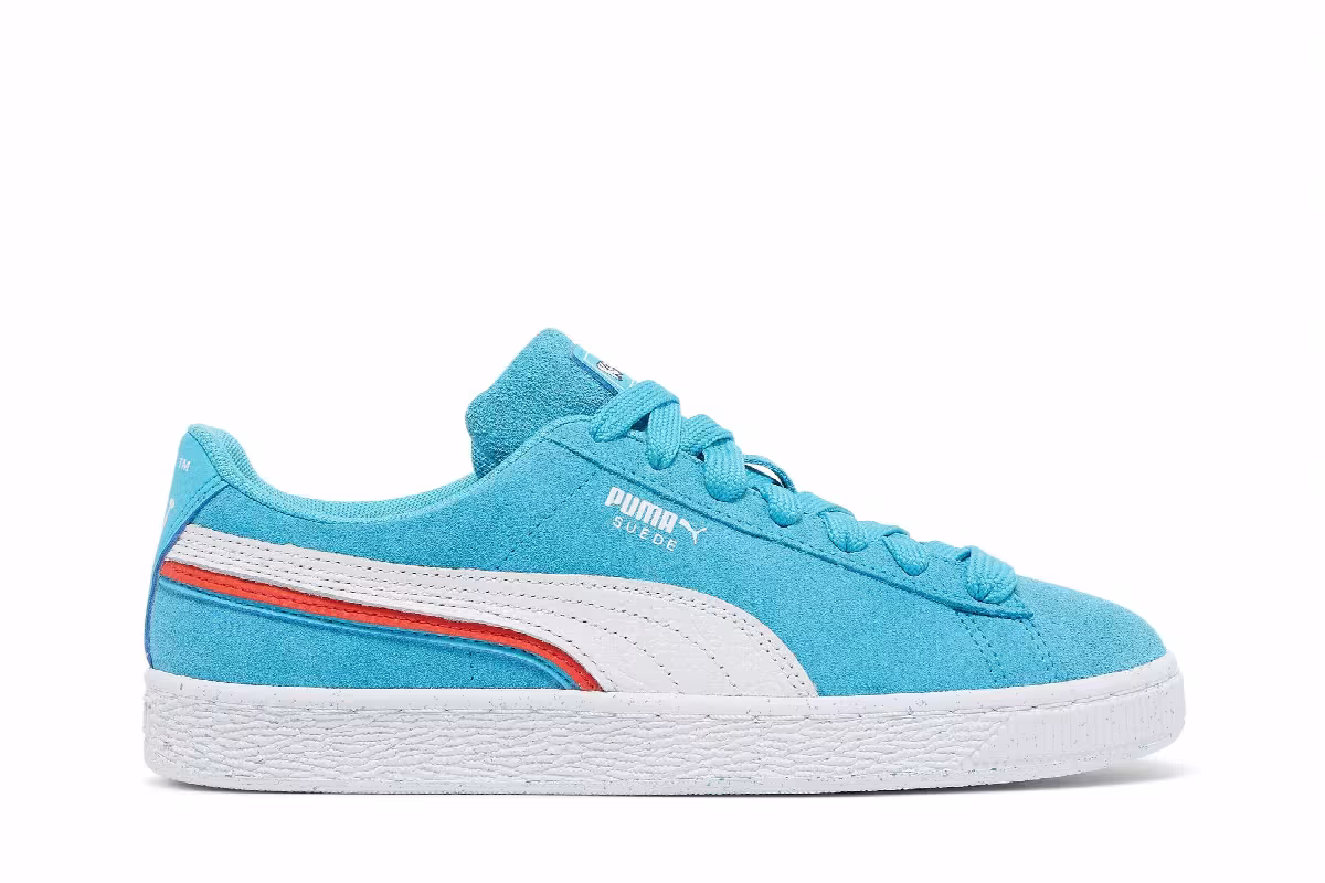 Kool-Aid x Puma Suede Jr Blue Atoll, view 2