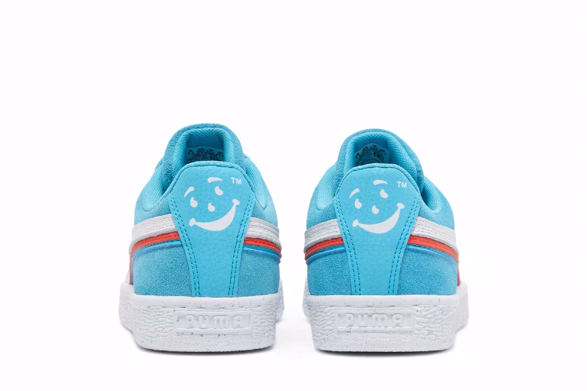Kool-Aid x Puma Suede Jr Blue Atoll, view 7