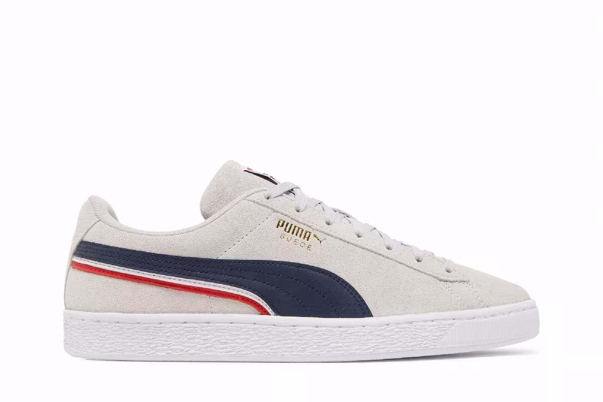 Puma Suede Triplex - Grey Violet New Navy, view 2