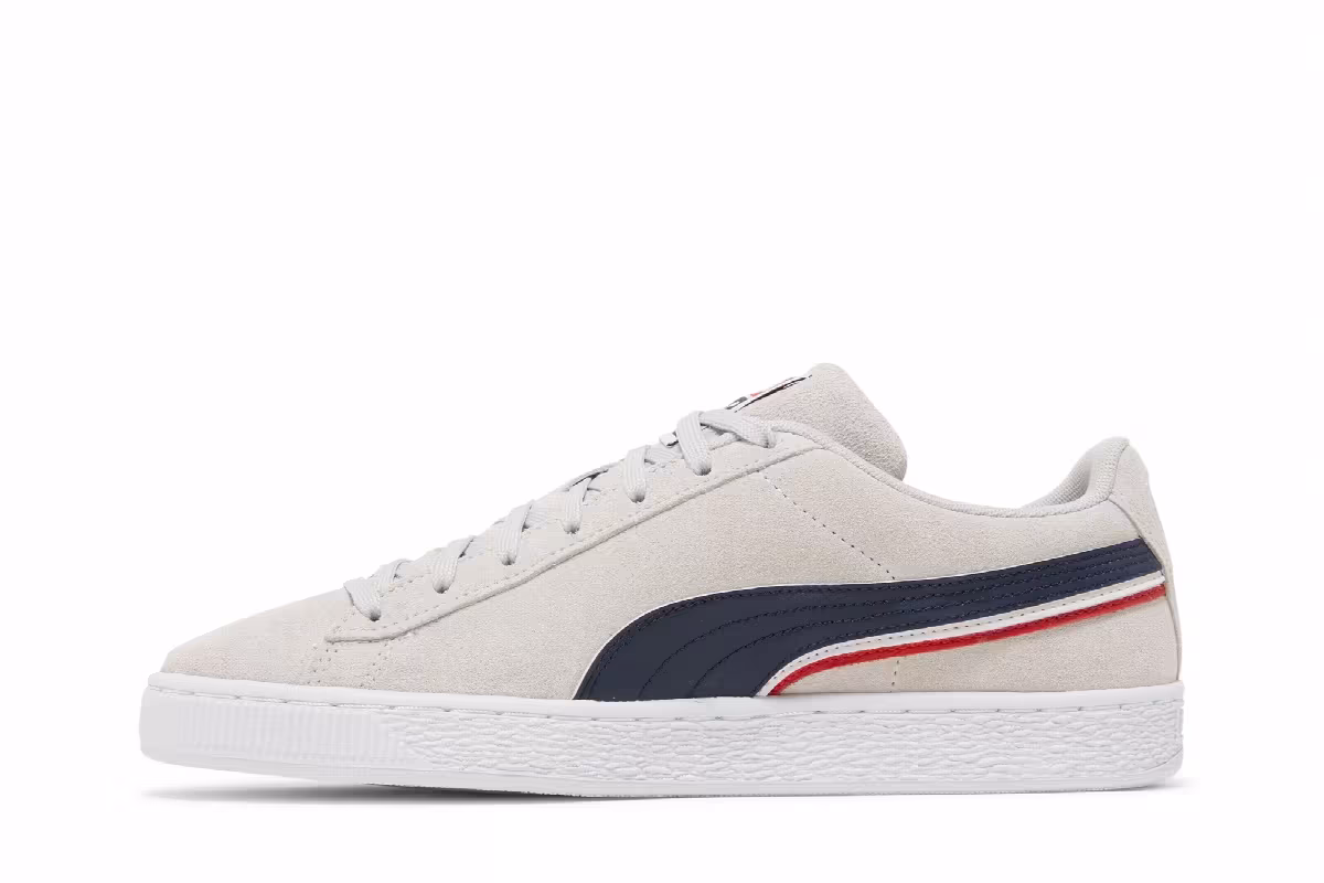 Puma Suede Triplex - Grey Violet New Navy, view 4