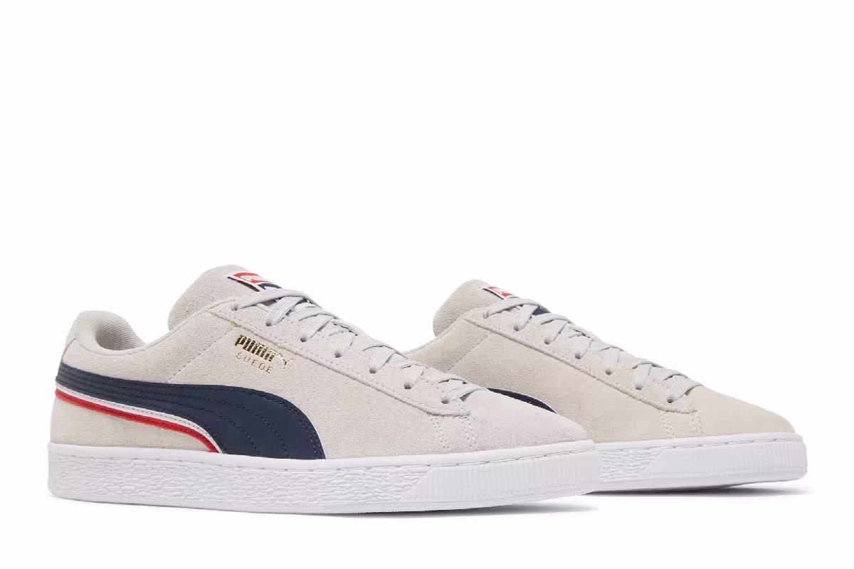 Puma Suede Triplex - Grey Violet New Navy, view 9