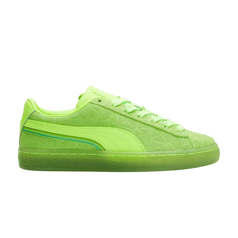 Puma Suede Triplex Mono Jr Quake - Green Glare