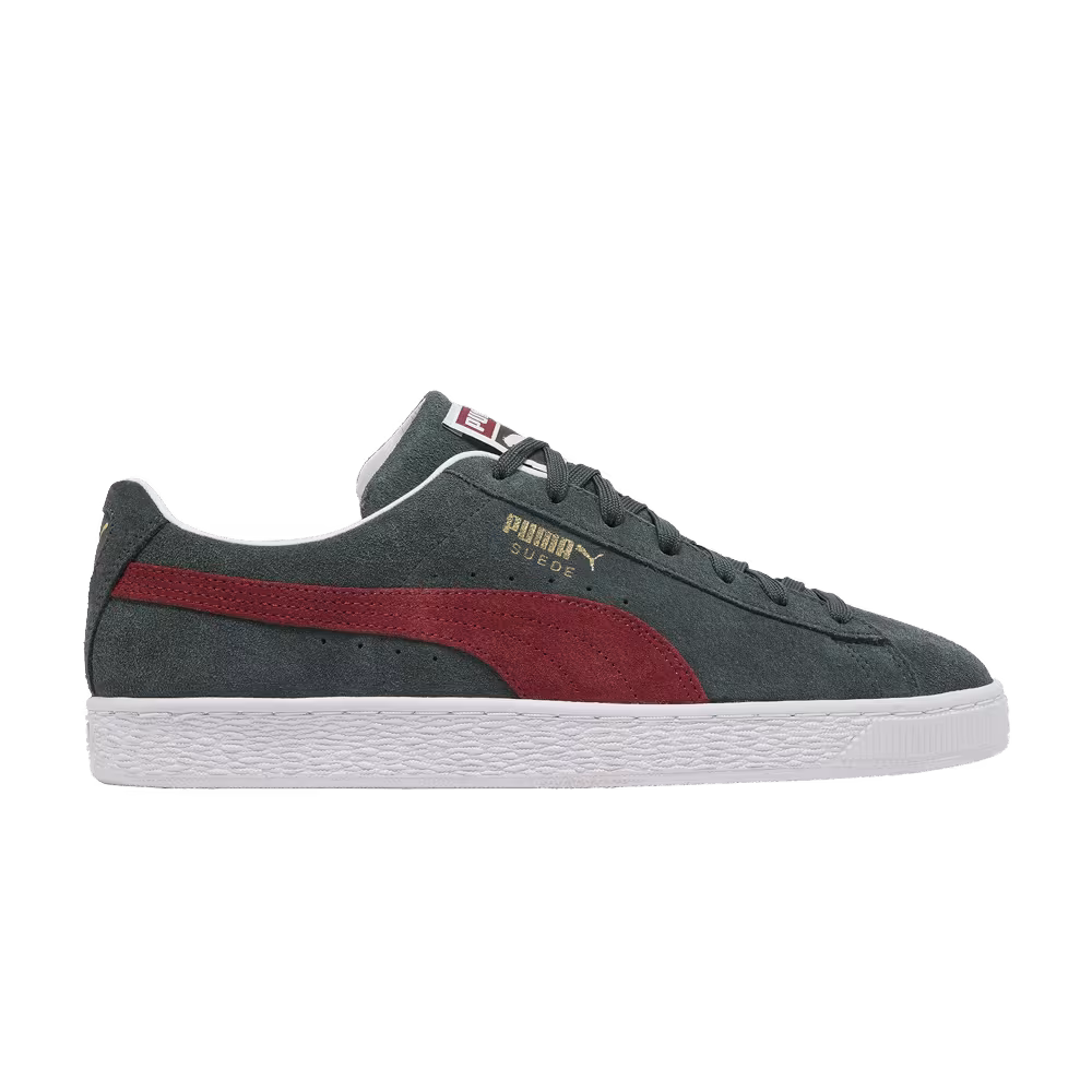 Puma Suede Classic 21 Green Gables Intense Red