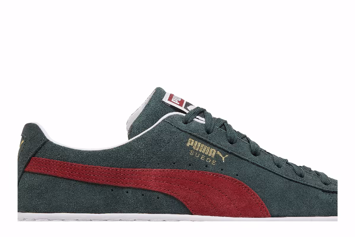 Puma Suede Classic 21 Green Gables Intense Red, view 3