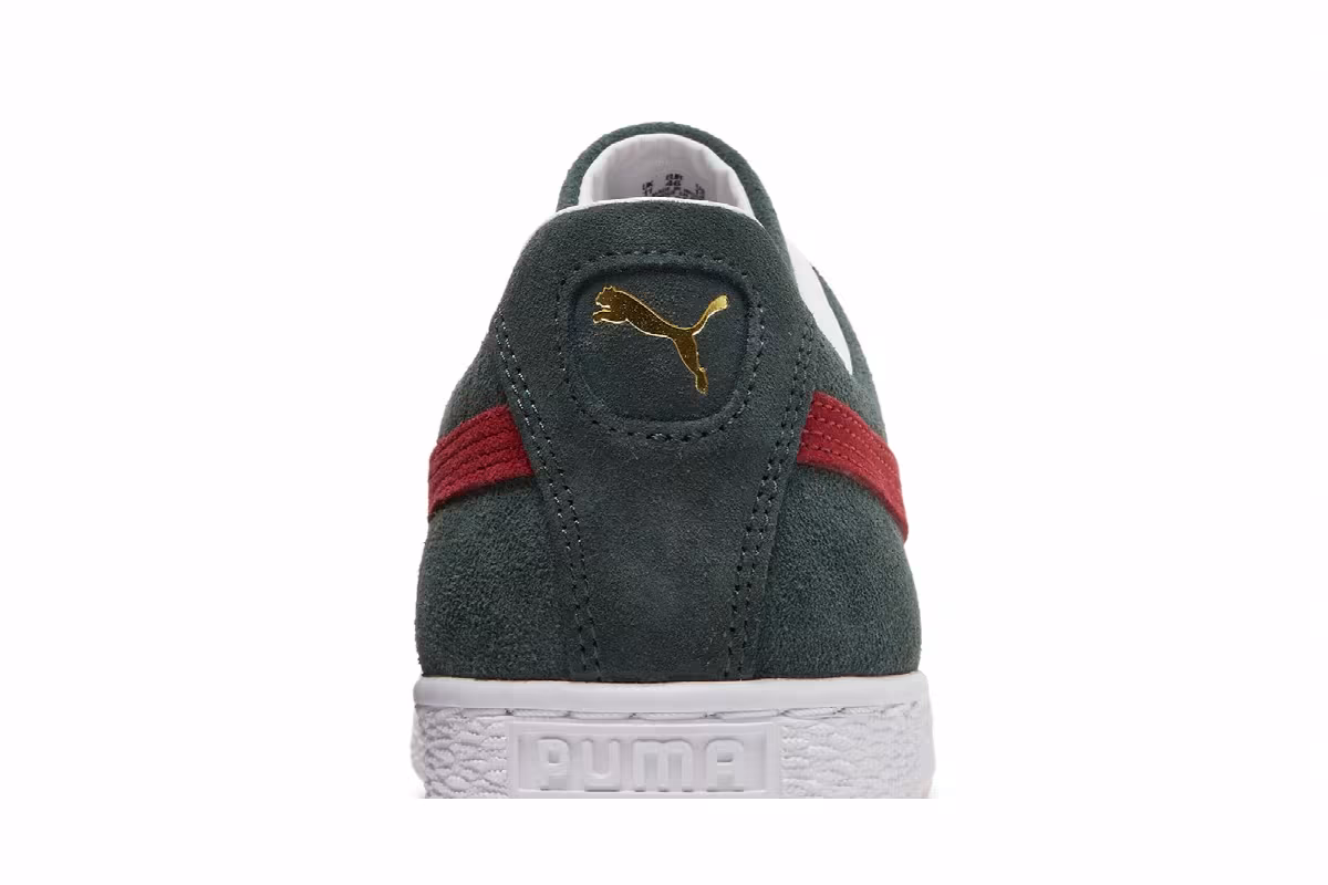 Puma Suede Classic 21 Green Gables Intense Red, view 8