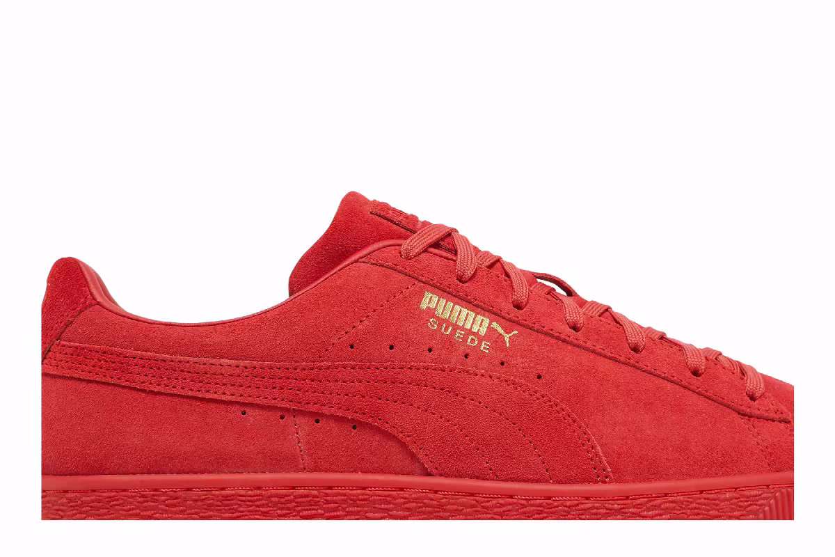 Puma Suede Mono 21 High Risk Red, view 3
