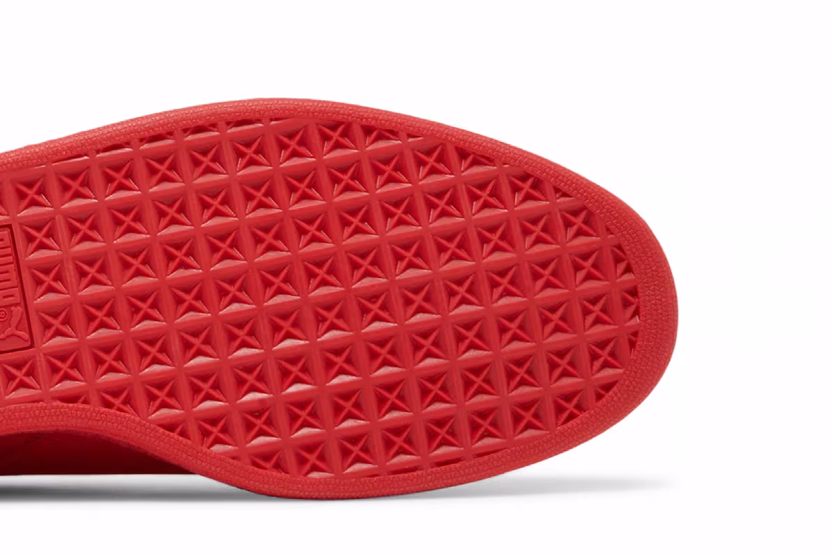 Puma Suede Mono 21 High Risk Red, view 6