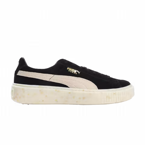 Puma Wmns Suede Platform 'Celebrate - Black Gold'