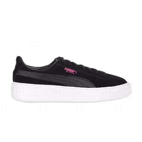 Puma Suede Platform Jr 'Black Pink'