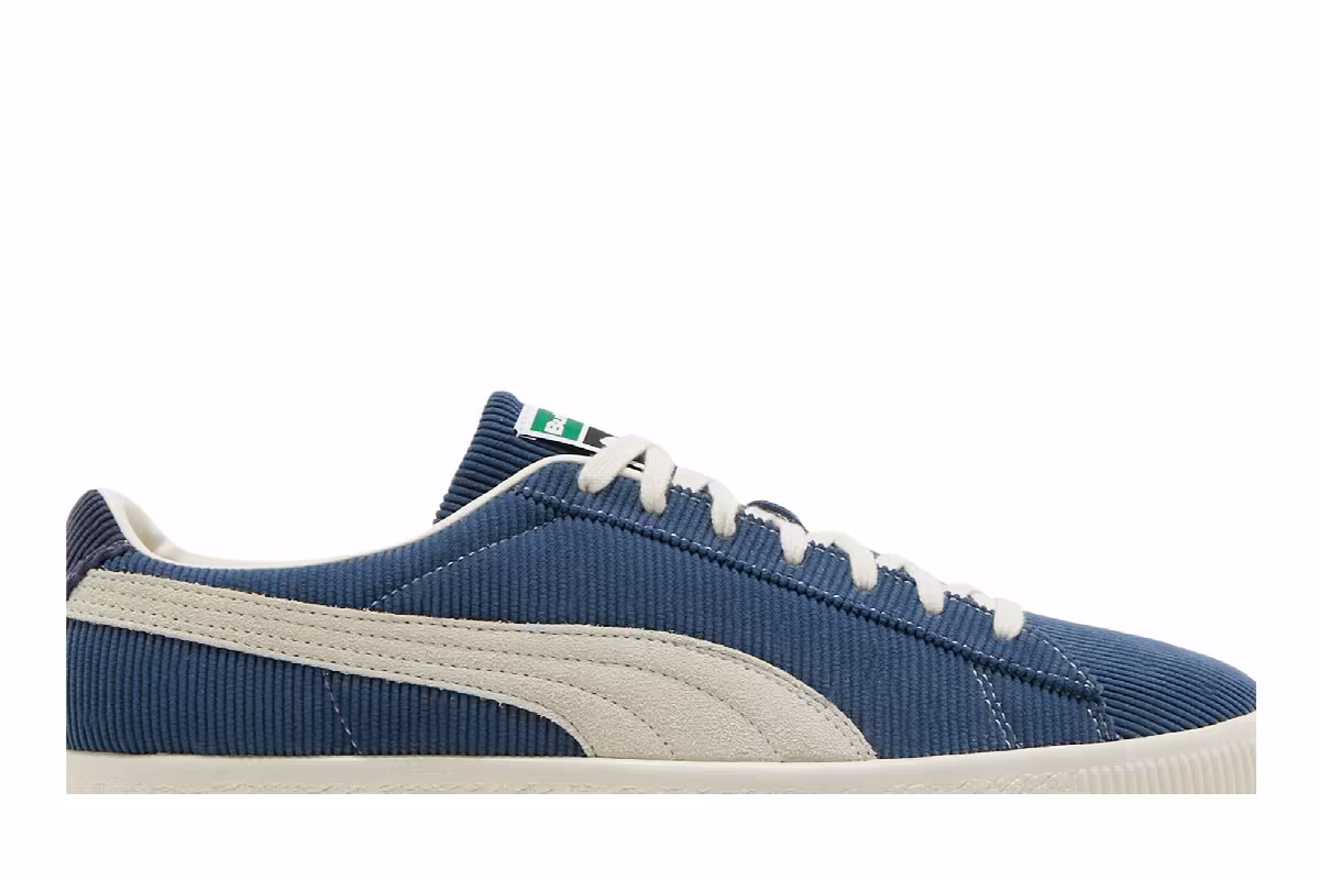 Butter Goods x Puma Basket Vintage Dark Denim, view 3