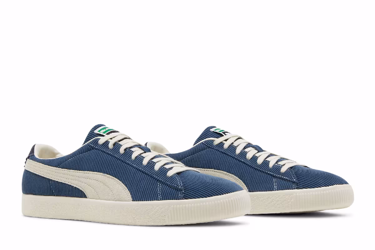 Butter Goods x Puma Basket Vintage Dark Denim, view 9