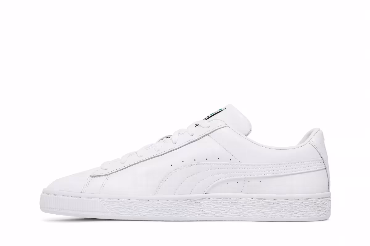 Puma Basket Classic 21 White, view 4