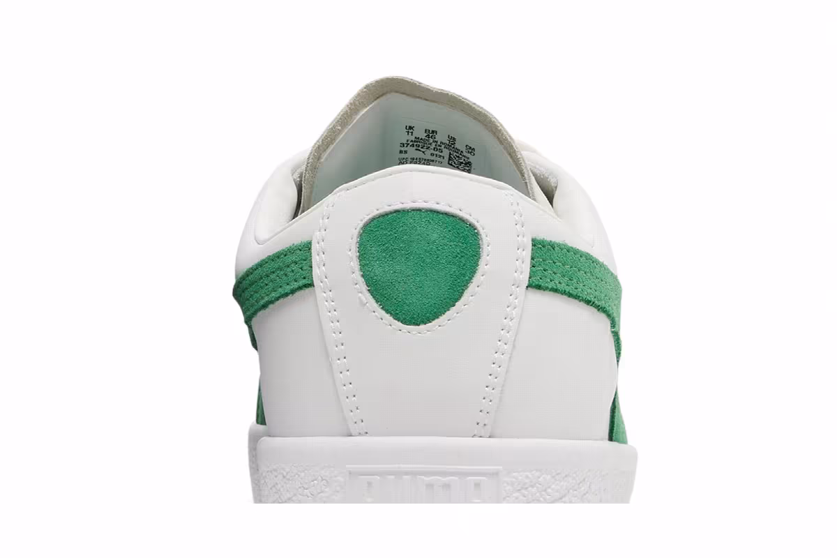 Puma Basket Vintage White Amazon Green, view 8