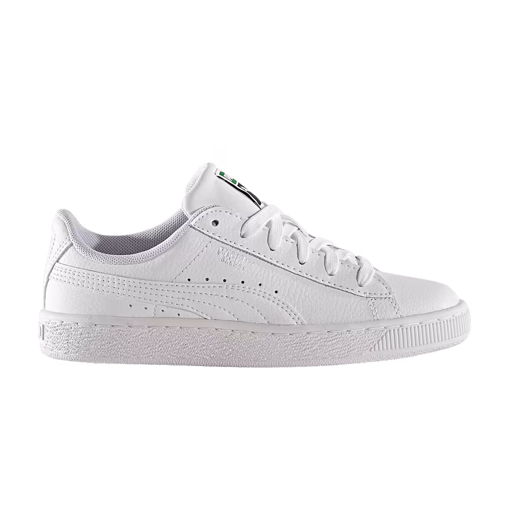 Puma Basket Classic LFS Jr Triple White