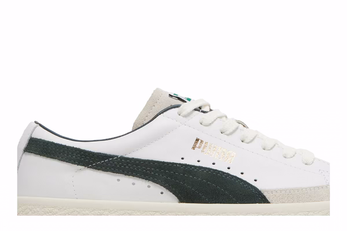 Puma Basket Vintage White Green Gables, view 3