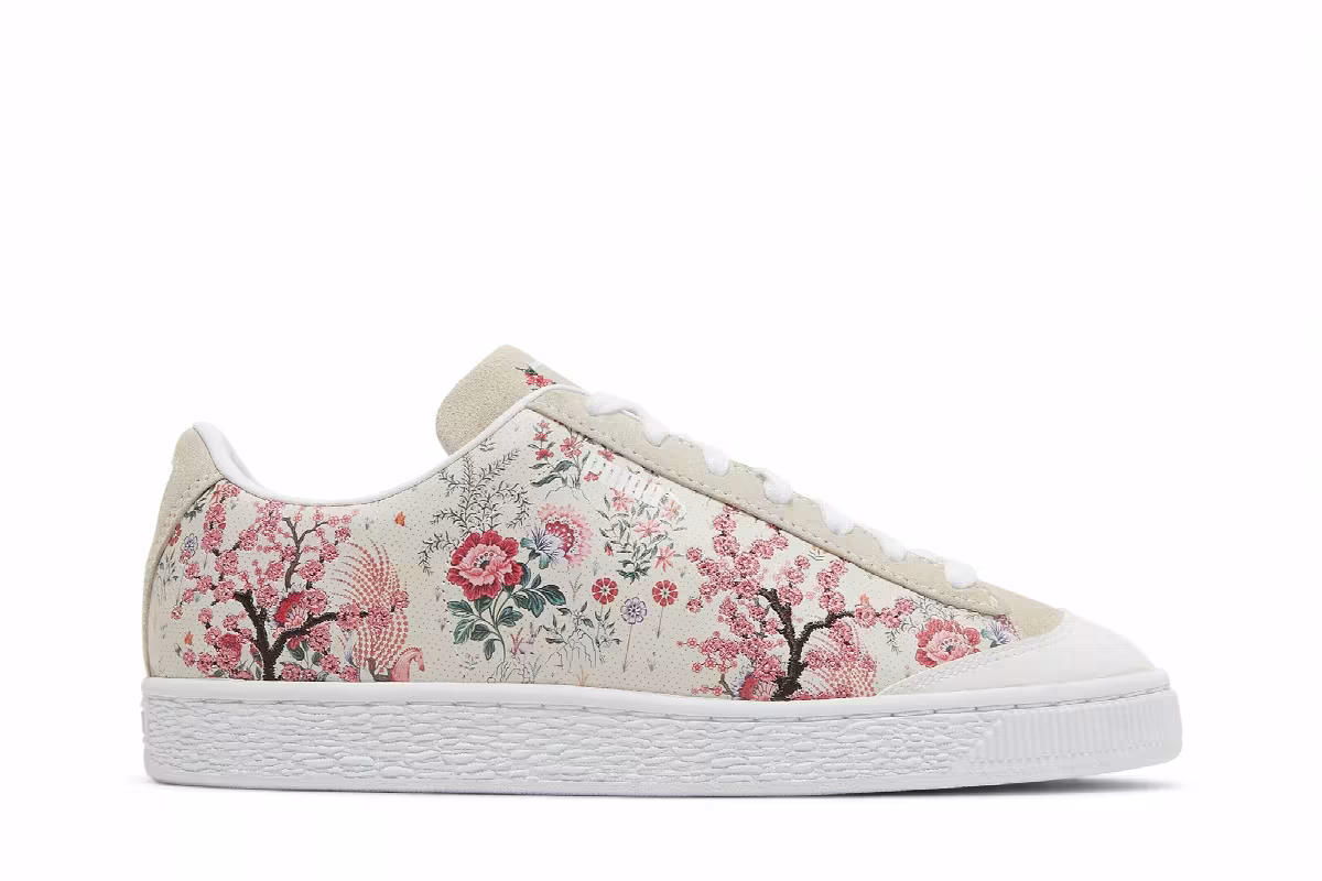 Liberty of London x Puma Women's Basket Floral, view 2